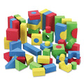 Assorted Colors 68-Pack Foam Blocks K8829