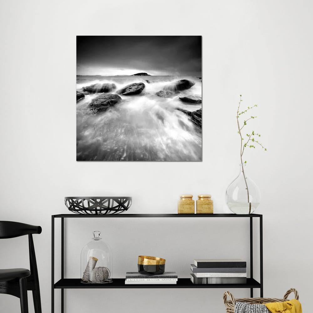 Canvas Art Picture - Waves on Rocks C80101
