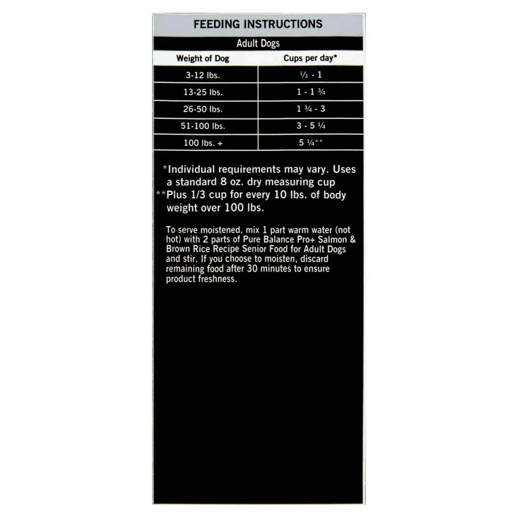 Senior Salmon & Brown Rice Dry Dog Food W260704