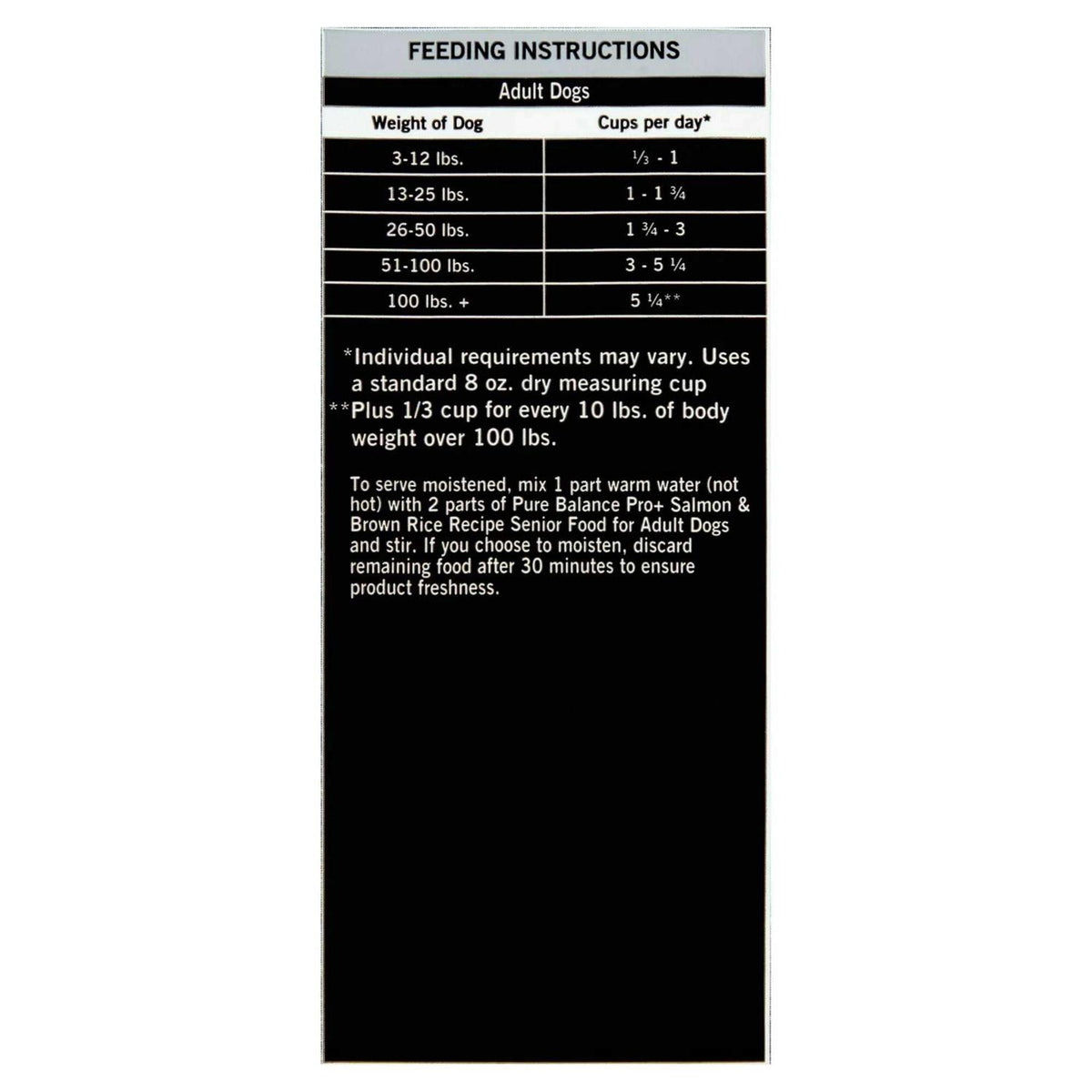 Senior Salmon & Brown Rice Dry Dog Food W260704