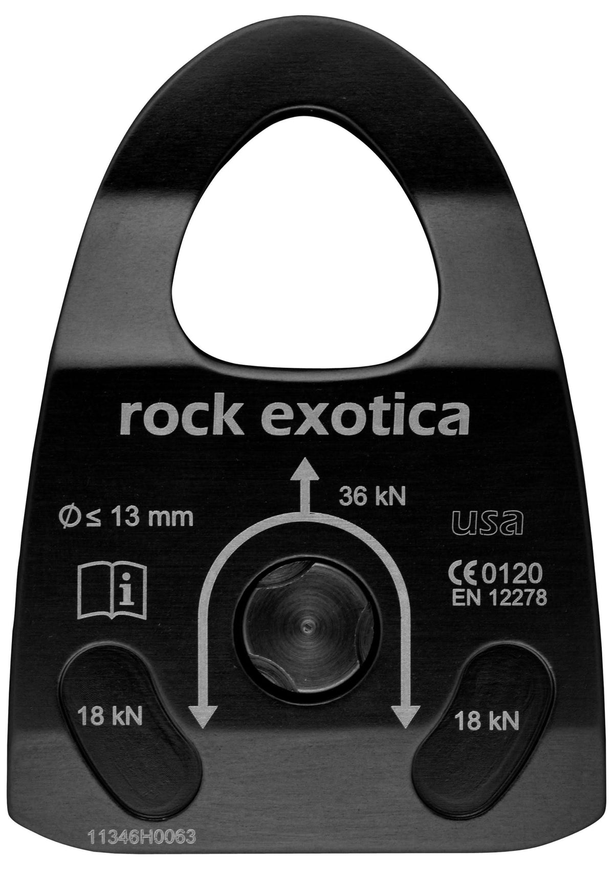 Machined Rescue Pulley S16339