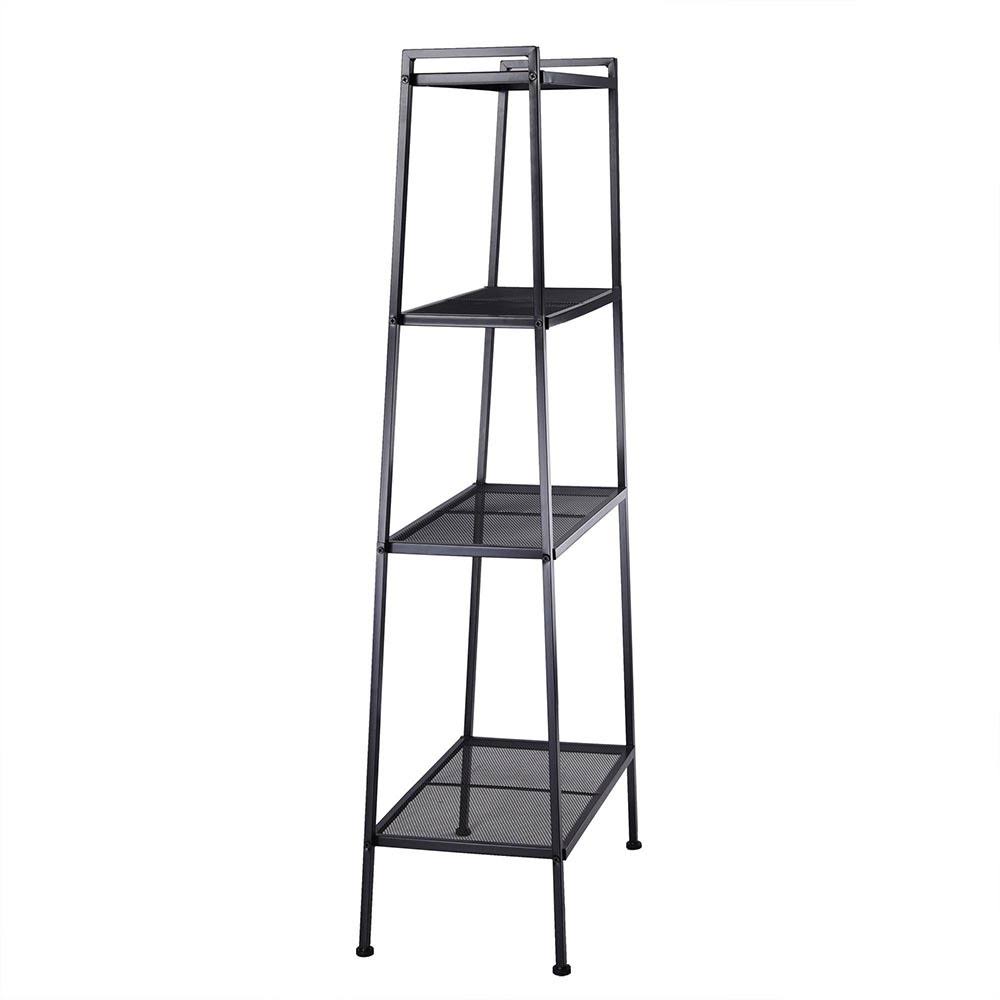 4 Tier Leaning Ladder Shelf Bookcase F67071