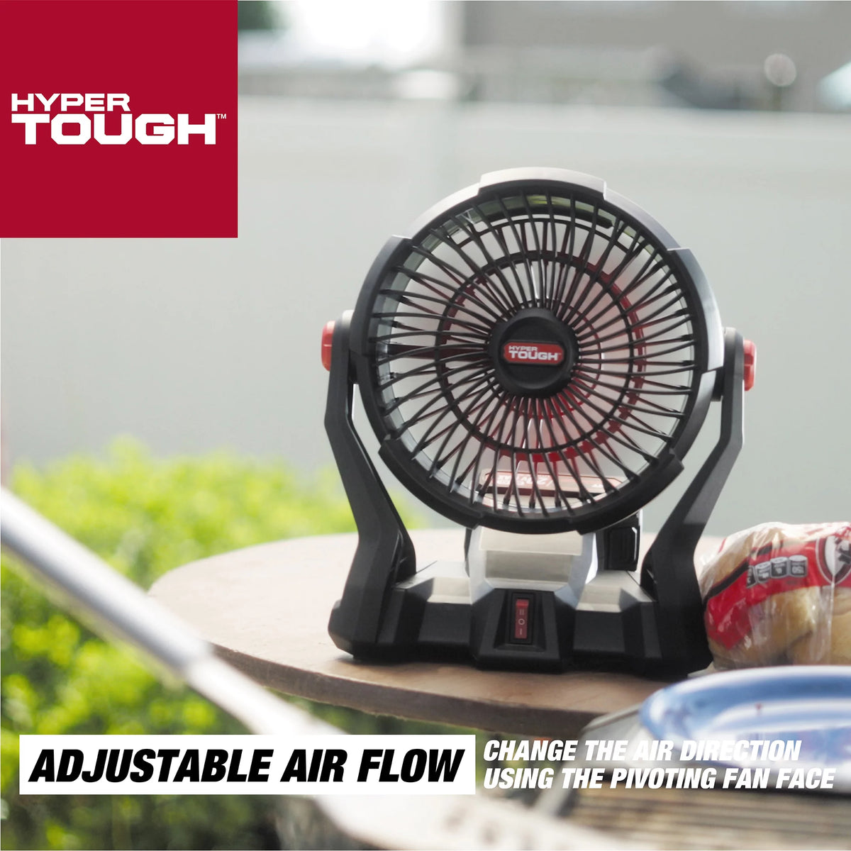 7.5 in. Cordless Fan with 2.0Ah Lithium-Ion Battery F555