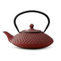 Red Cast Iron Teapot B783