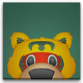 Minimalist Mascot Canvas Wrap K659067