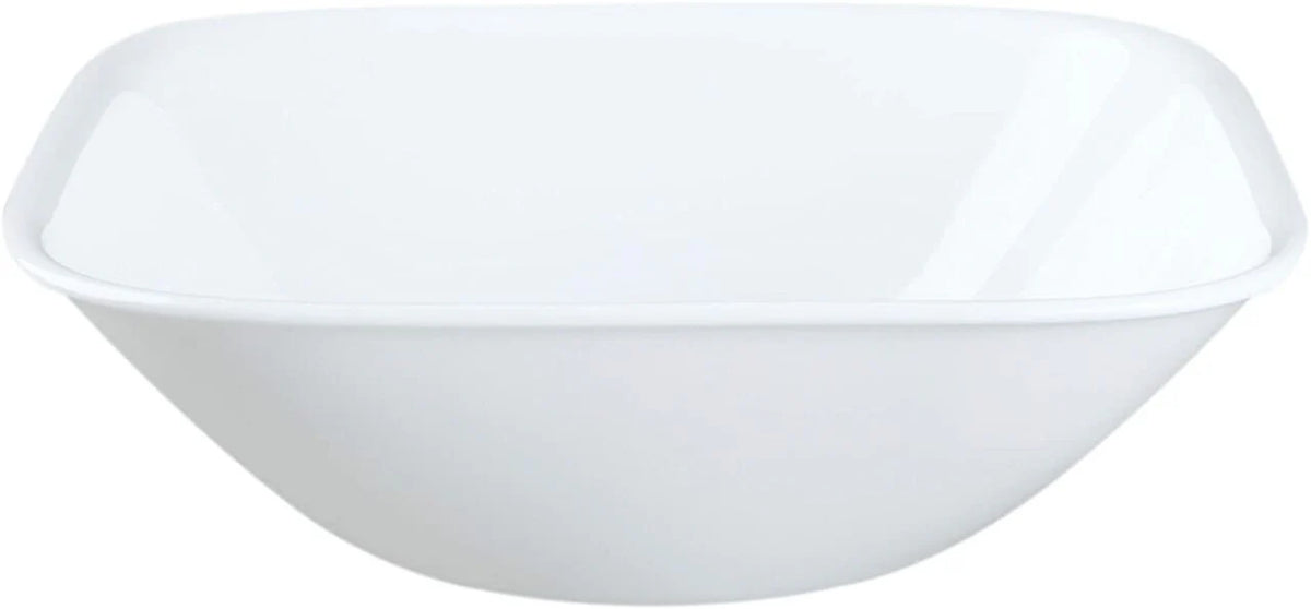 Pure White Square Soup Cereal Bowl H13622