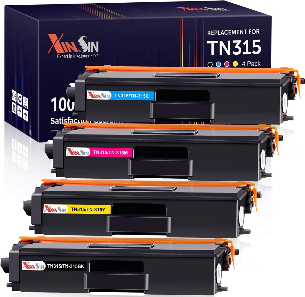 Compatible Toner Cartridges Replacement 4-Pack A5004