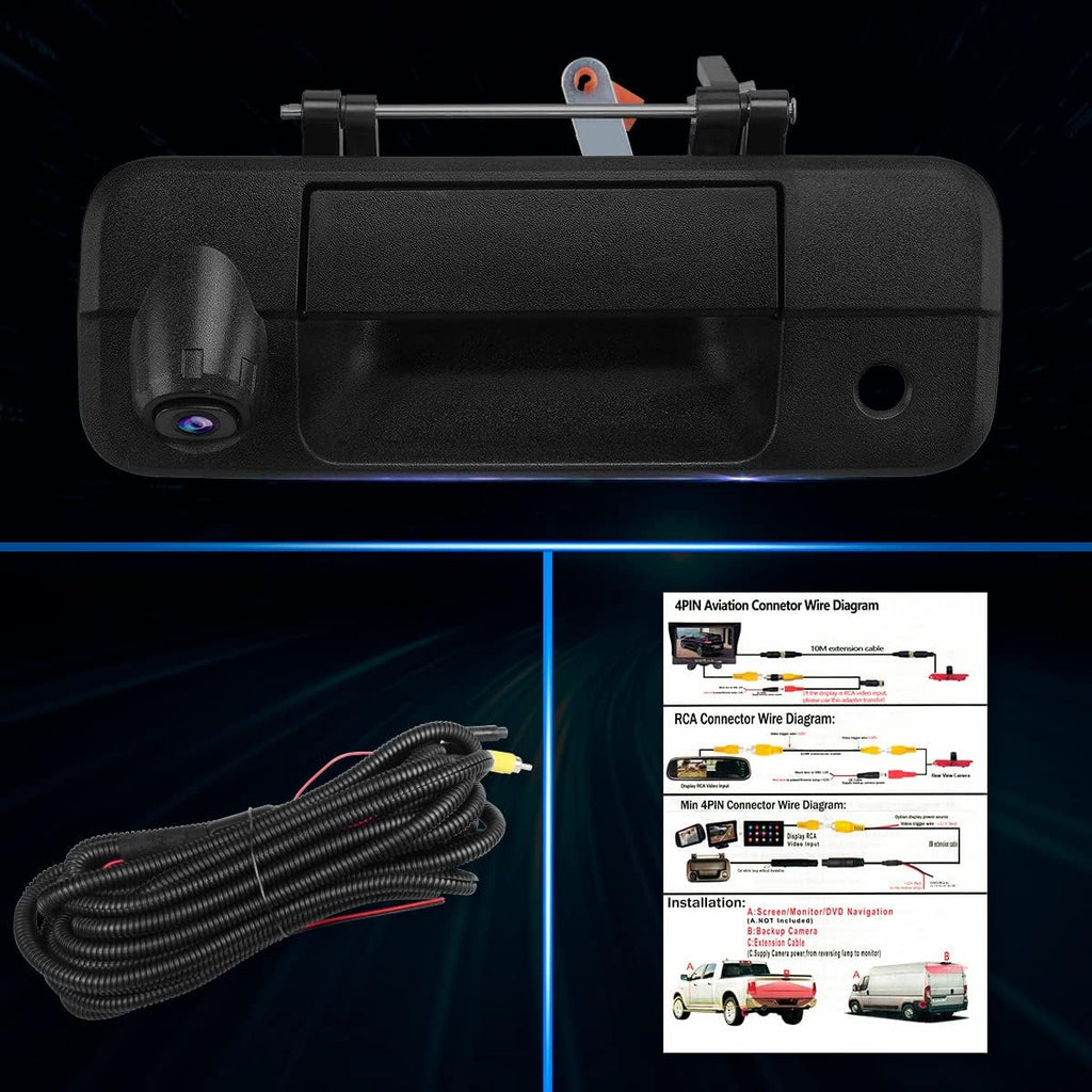 Backup Camera Rear Tailgate Handle Camera R8154