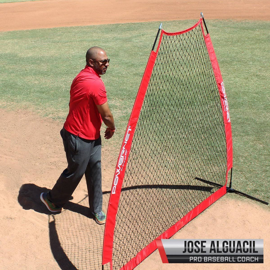 Portable Baseball Pitching Screen 7 x 7 A659