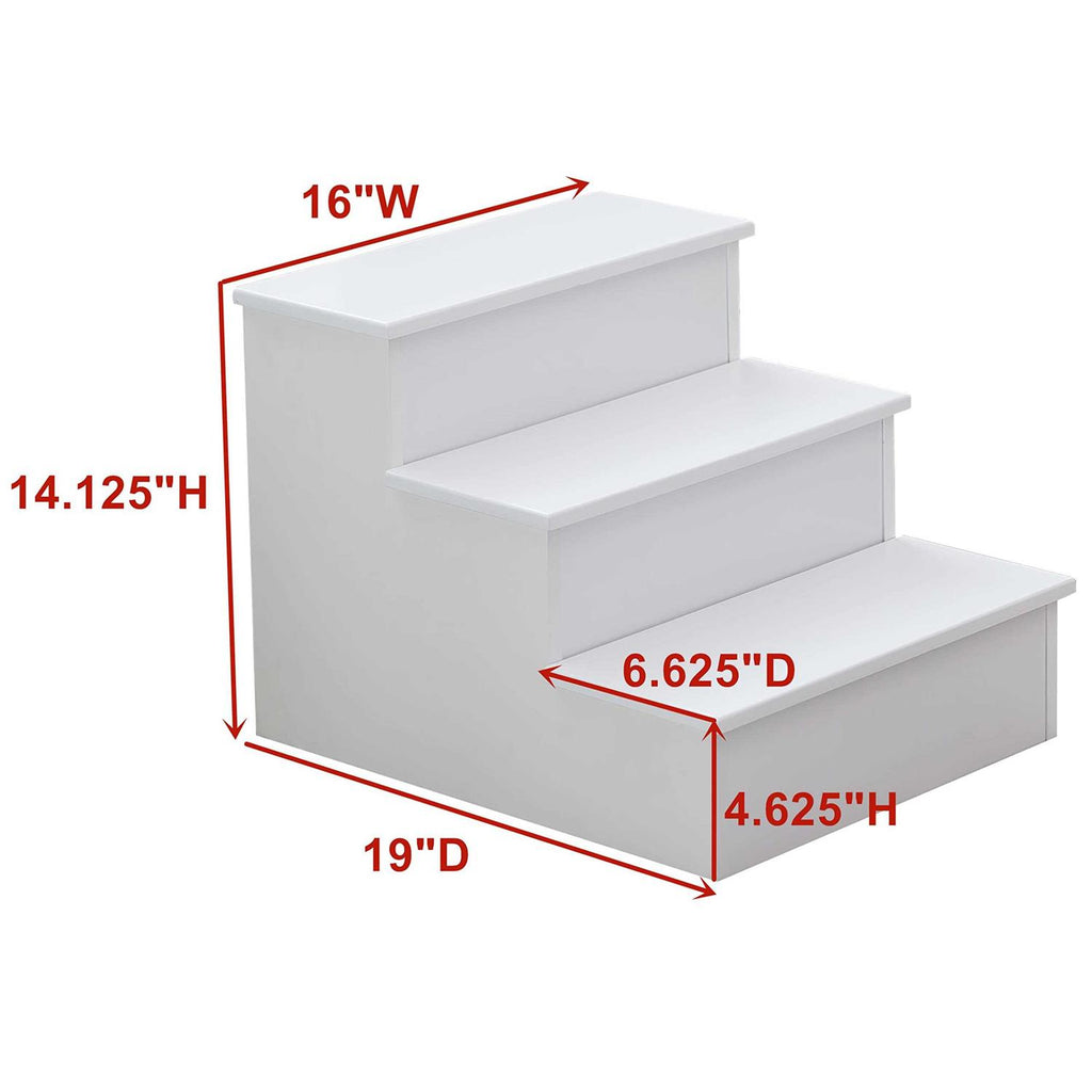 Wood 3 Step Stool B760
