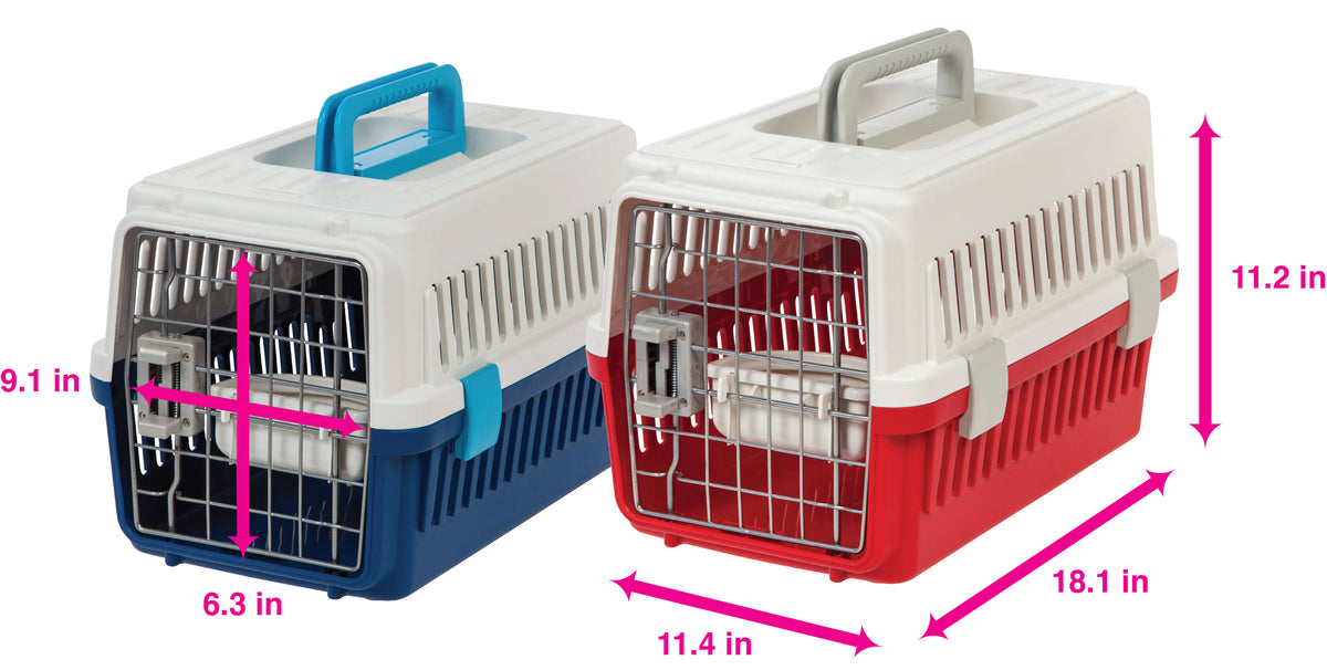 Red Extra Small Pet Travel Carrier H162033