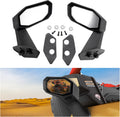 Black Adjustable Convex Side Mirrors J323981