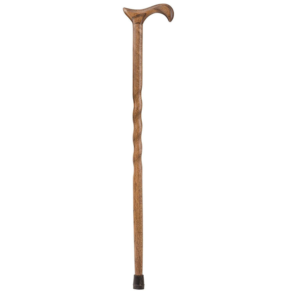 Brown Twisted Oak or Ash Walking Cane Y1508