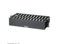 1U Black Horizontal Cable Manager K9996