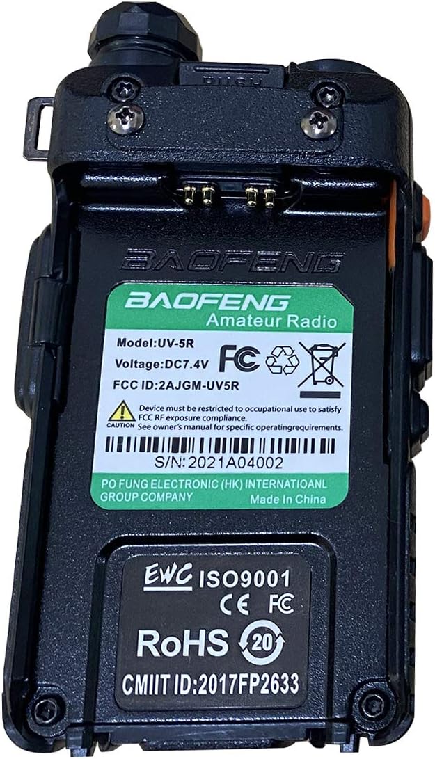 Portable Two-Way Radio with 3800mAh Battery and Tactical Antenna K4486