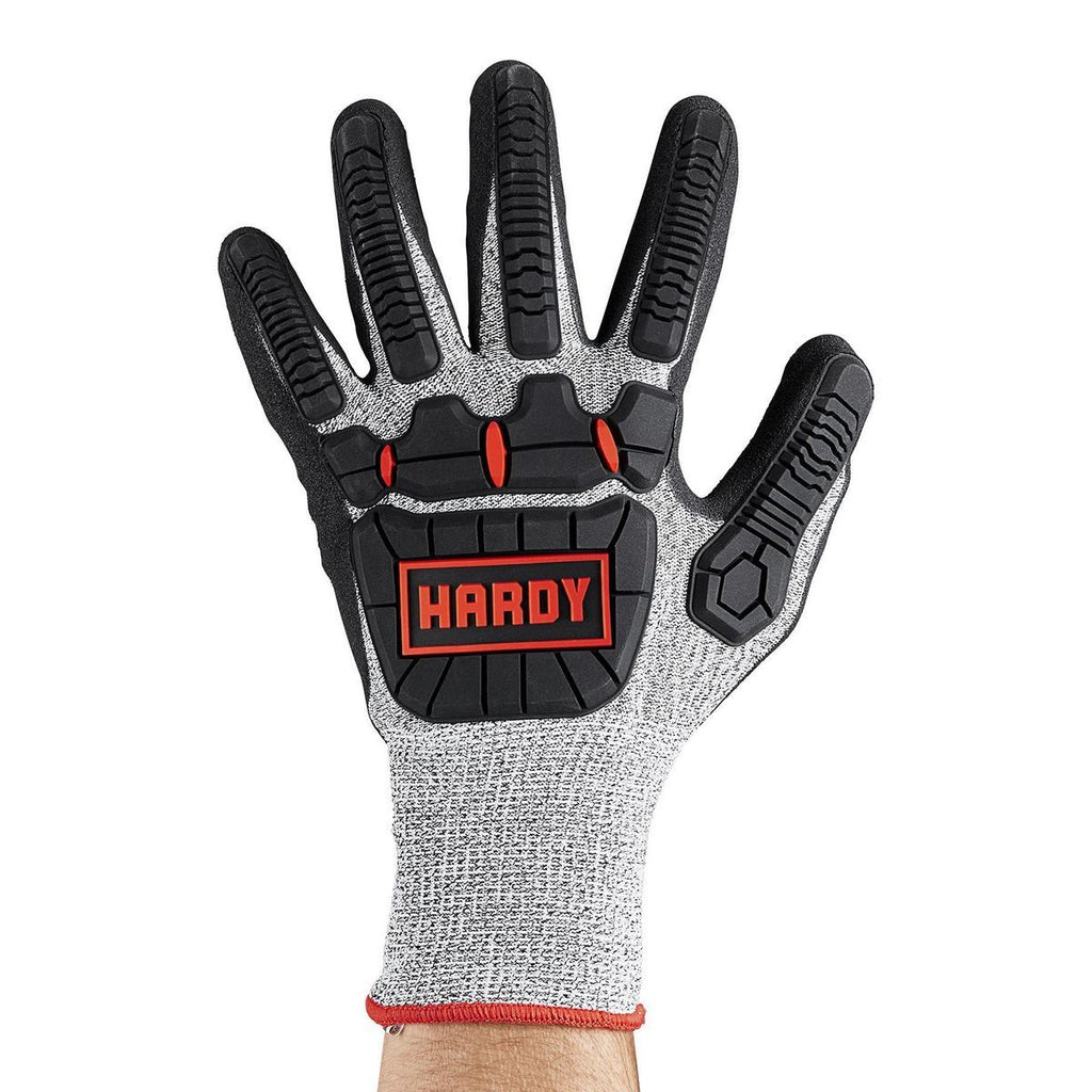 Nitrile-Dipped Impact Protection Work Gloves, X-Large F70885