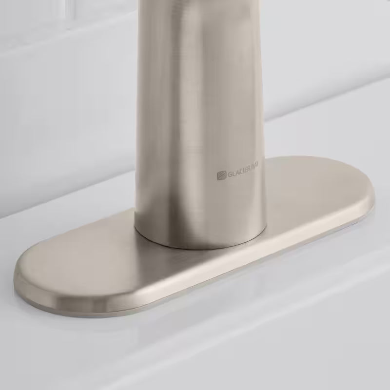 Single-Handle Bathroom Faucet in Brushed Nickel E177