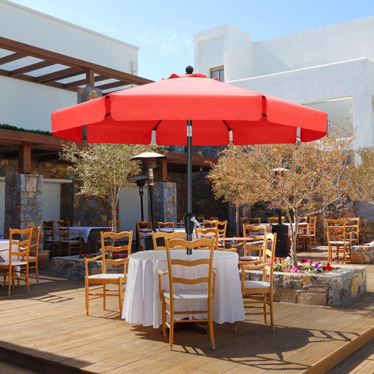 10' Blue Patio Umbrellas M63242