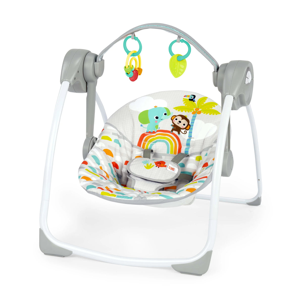 Portable Compact Baby Swing with Toys U521349