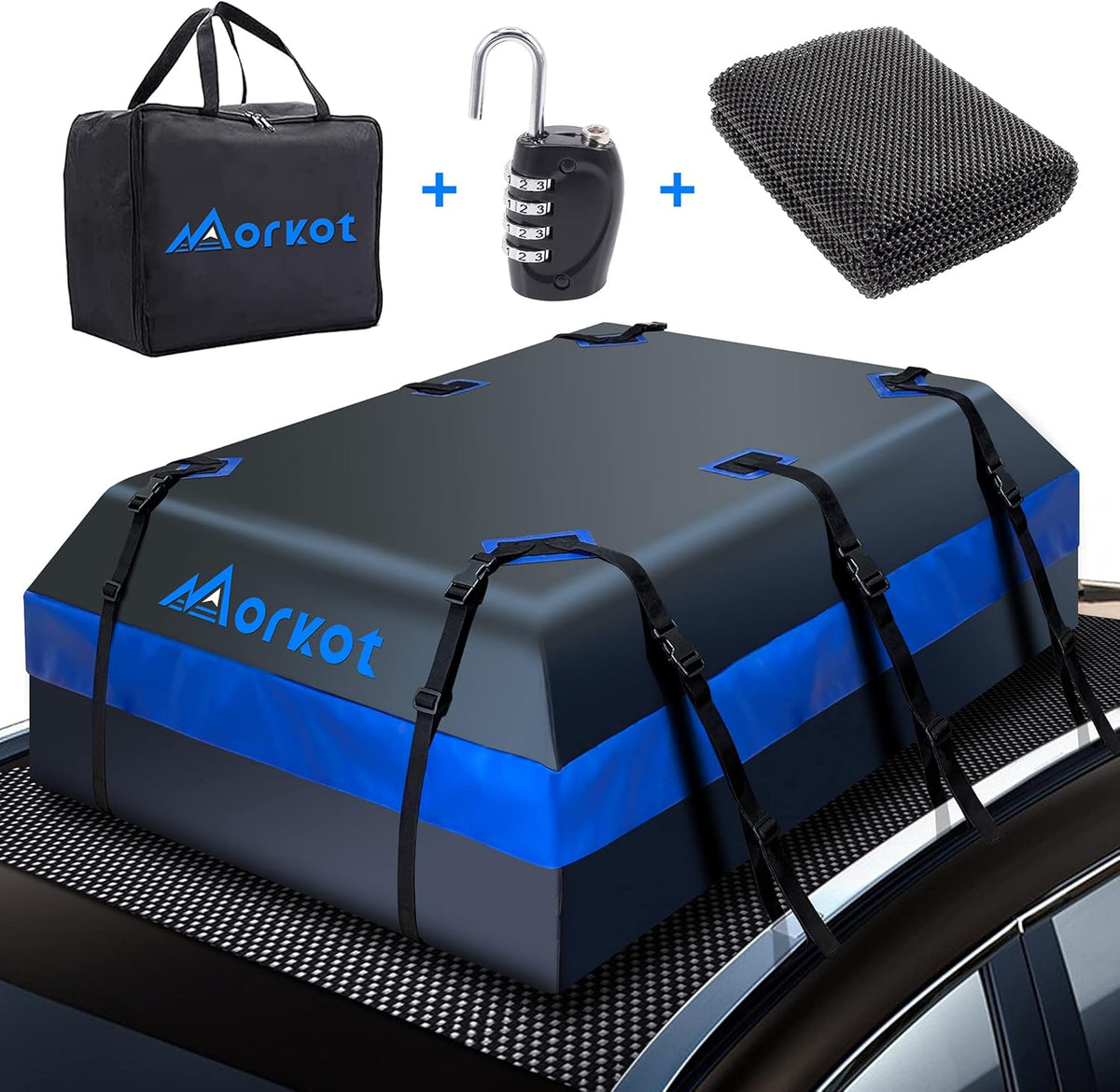 Hitch Mount Cargo Carrier Bag 100% Waterproof 20 Cubic Feet A115