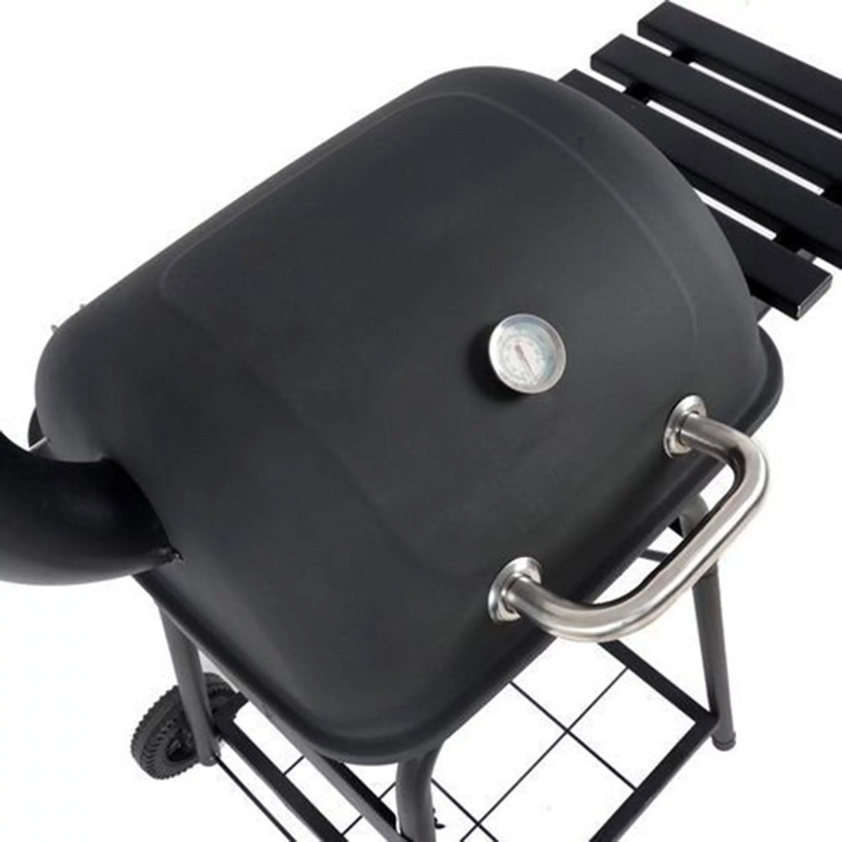 Charcoal Grill with Side Shelf I689