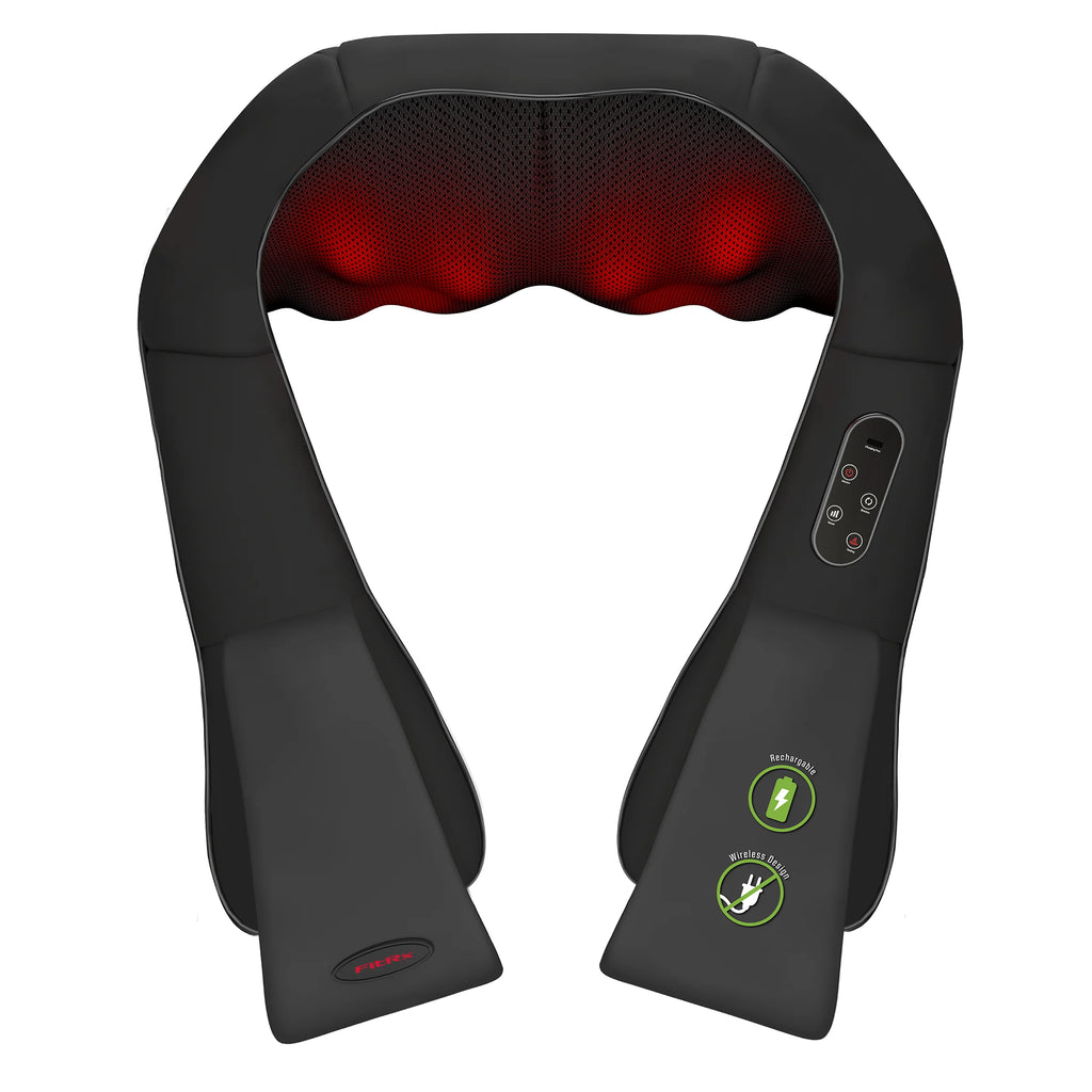 Cordless Shiatsu 3D Massager with Heat V2401