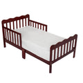 Cherry Wood Toddler Bed with Rails K321