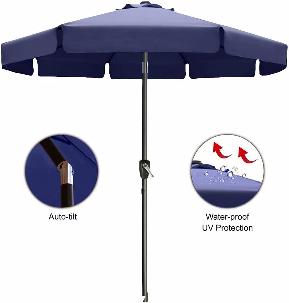 10' Blue Patio Umbrellas M63242