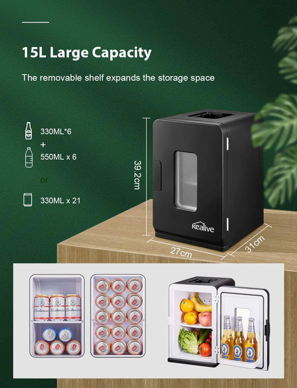 15L Portable Cooler Warmer T430