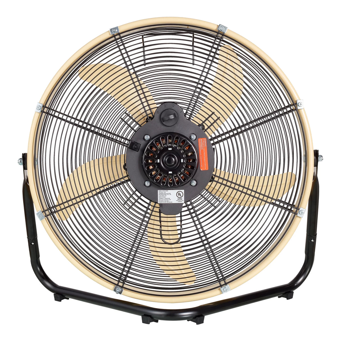 20 inch High Velocity Drum Fan with Wall Mount, Black U622