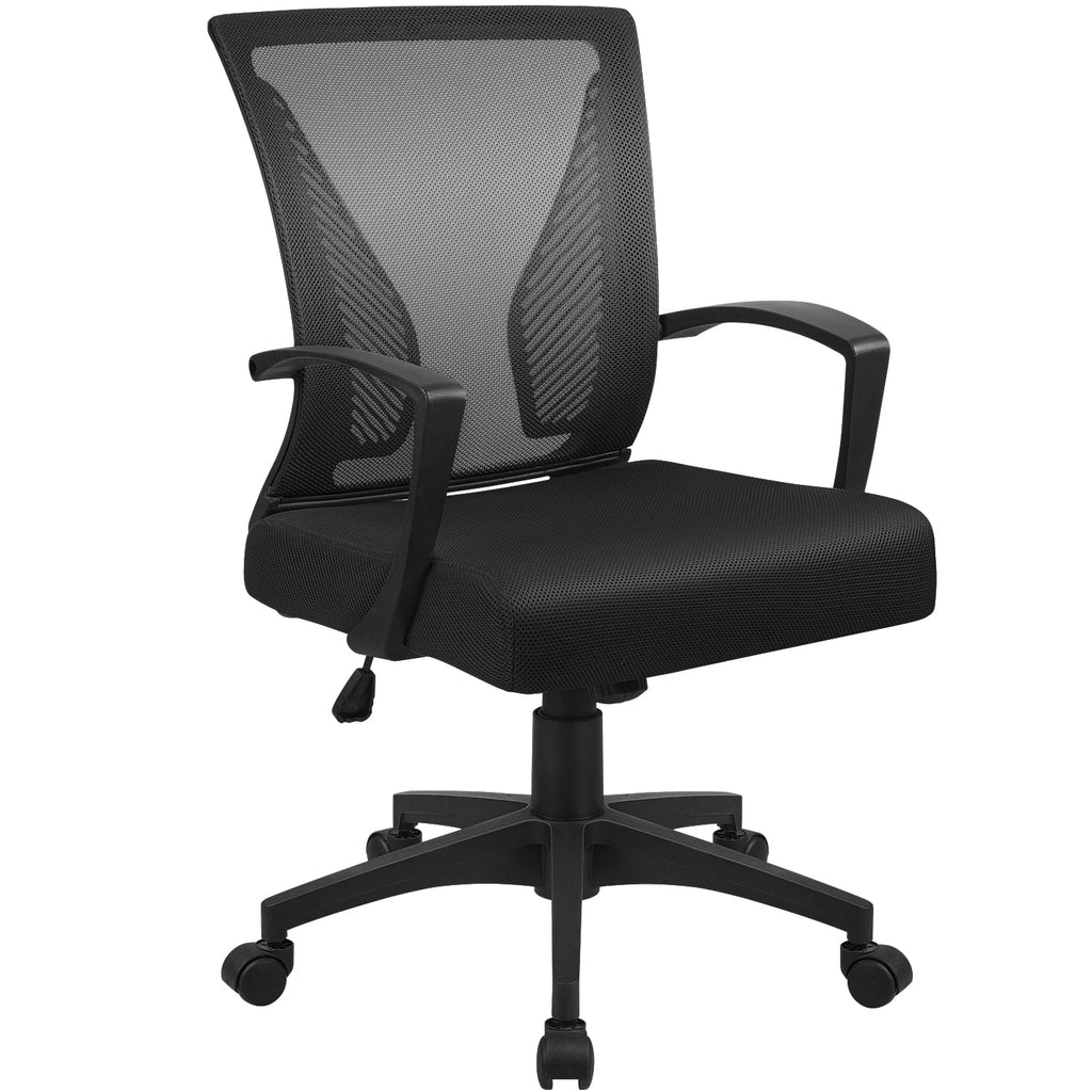 Blue Ergonomic Mesh Office Chair with Armrest R789