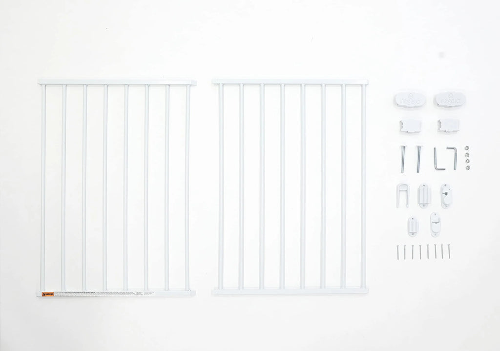 Extra Wide 2-in-1 Baby Safety Gate with Mounting Kit D407638