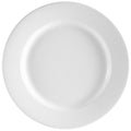 White Rolled Edge Plate D81262