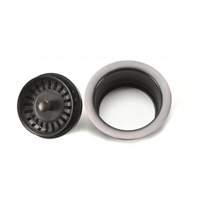 3.5 in. Oil Rubbed Bronze Garbage Disposal Drain with Basket I135