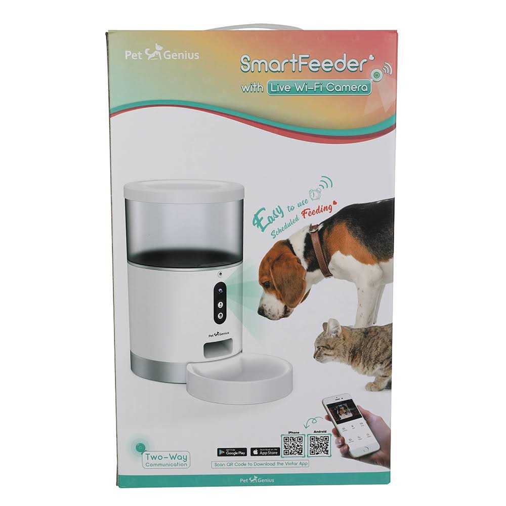 Pet SmartFeeder with Live Wi-Fi Camera V271