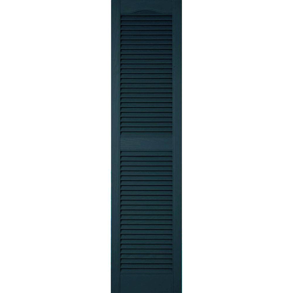 Vinyl Open Louver Shutters N185