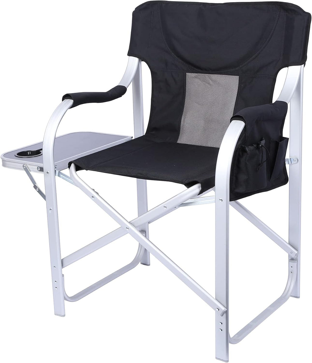 Folding Camping Chair with Side Table K89731