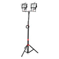 1000W Halogen 2 Light Tripod Mounted Portable Work Light E53429