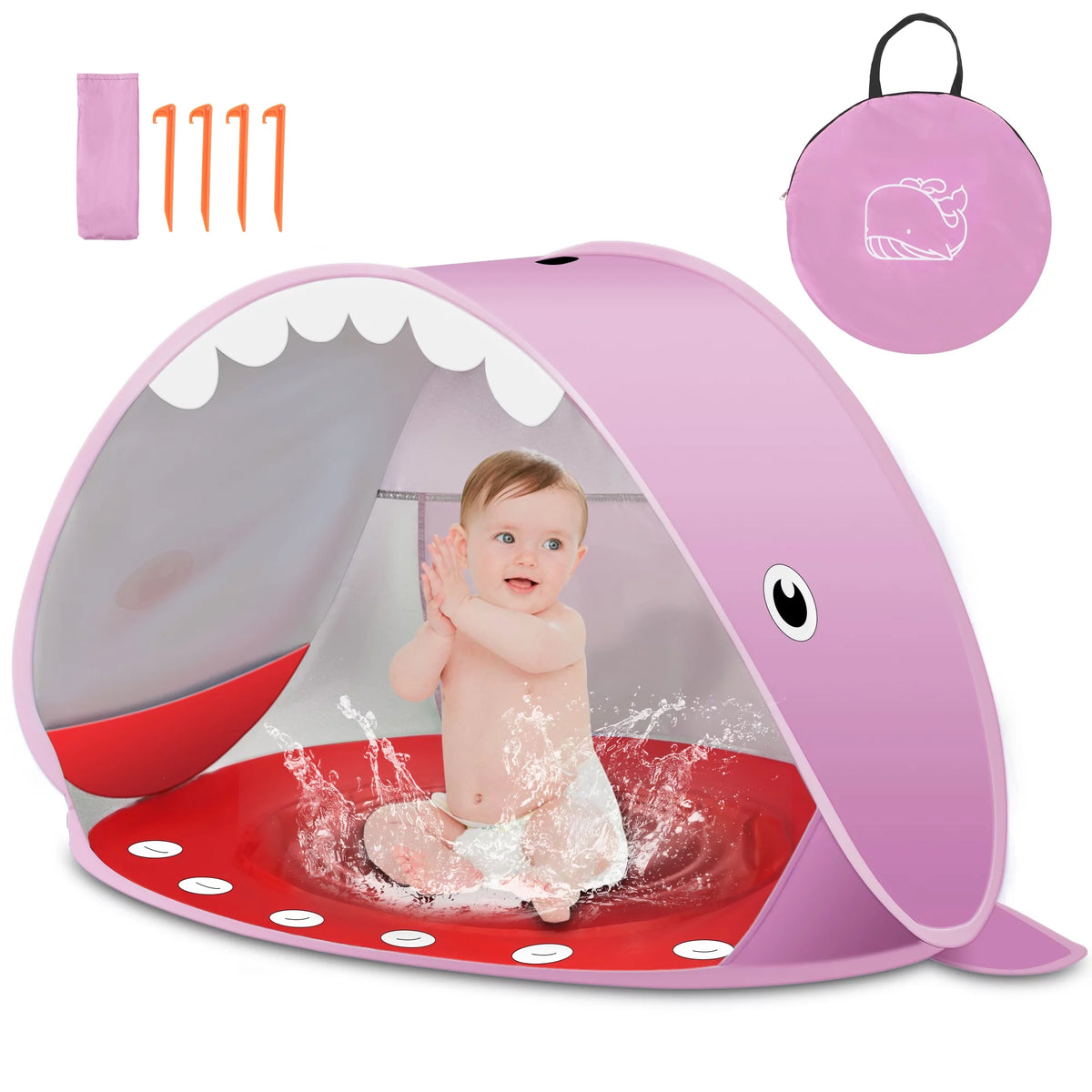 Pop up Beach Tent with UPF 50+ UV Protection T77371