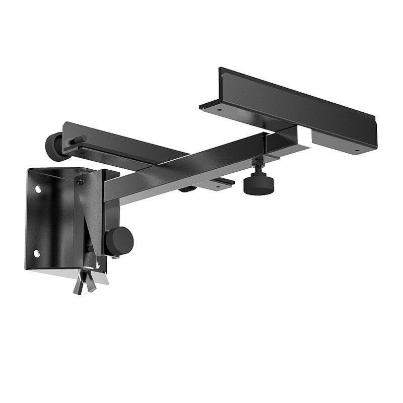 Black Side Clamping Bookshelf Speaker Wall Mount Q66155