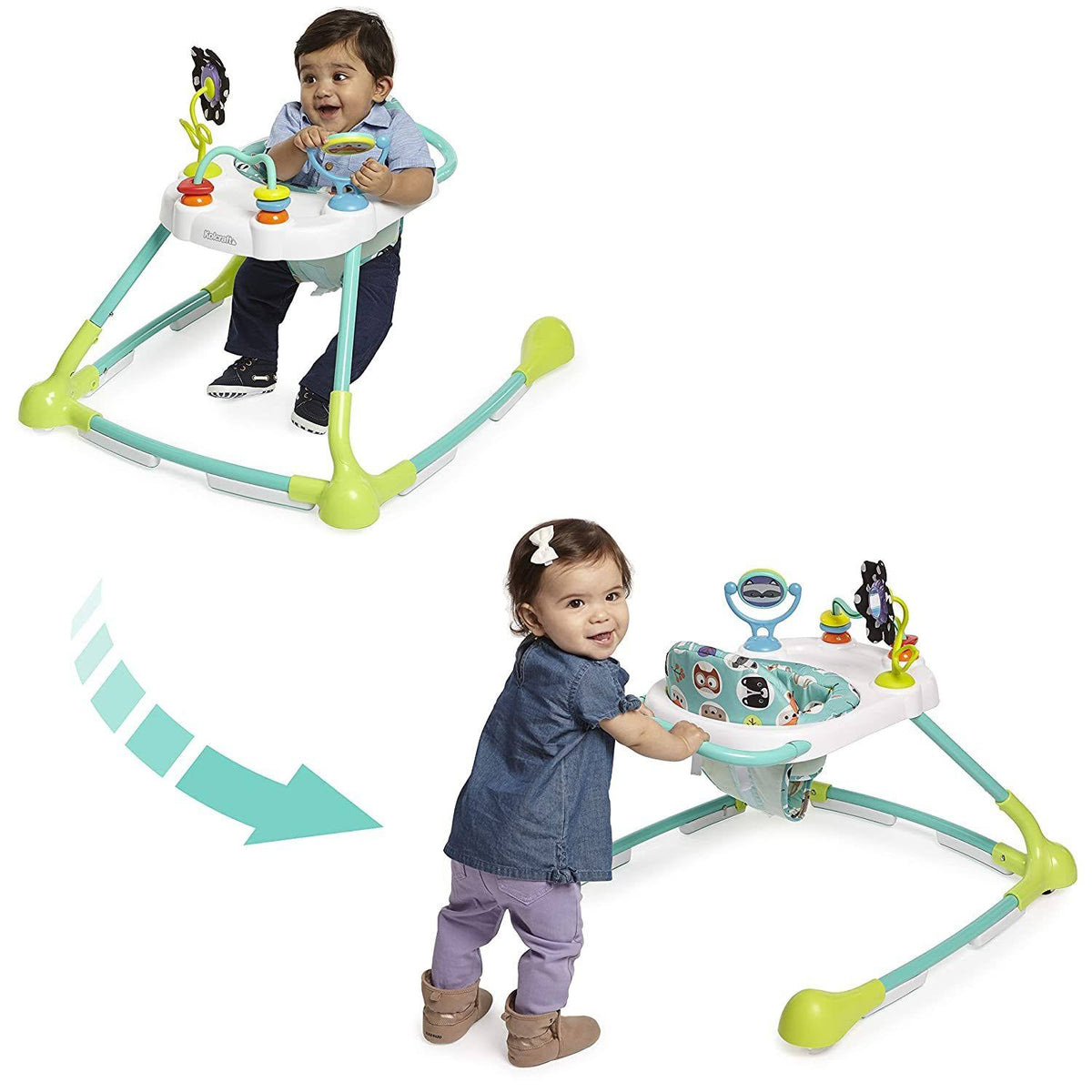 2-in-1 Infant & Baby Activity Walker R509