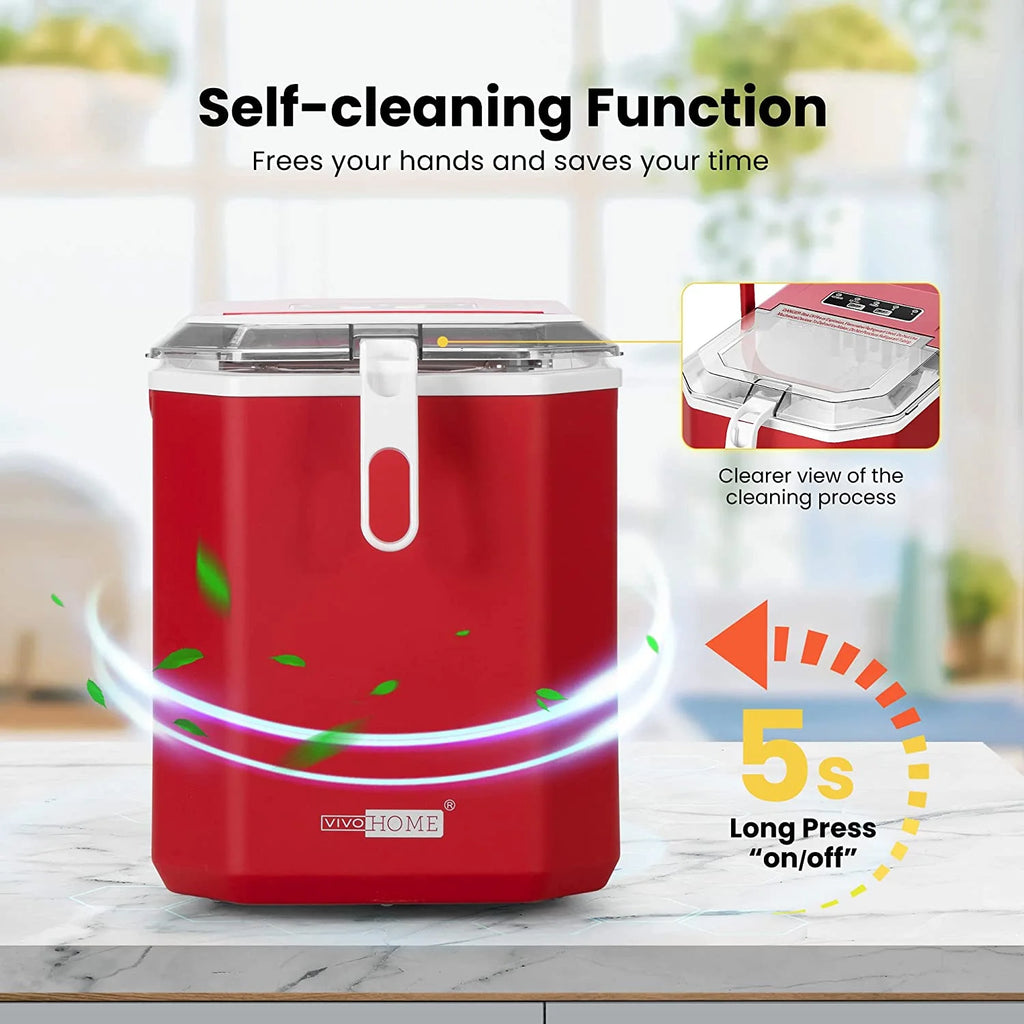 Portable Countertop Ice Maker with Scoop K484