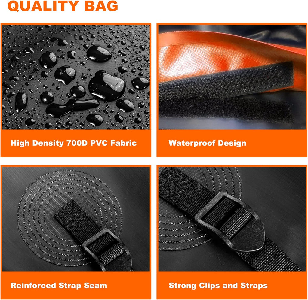 Hitch Mount Cargo Carrier Bag 100% Waterproof 20 Cubic Feet A115