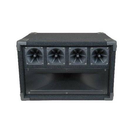 Custom Mid/High Frequency Cabinet with Horn and Tweeters J154