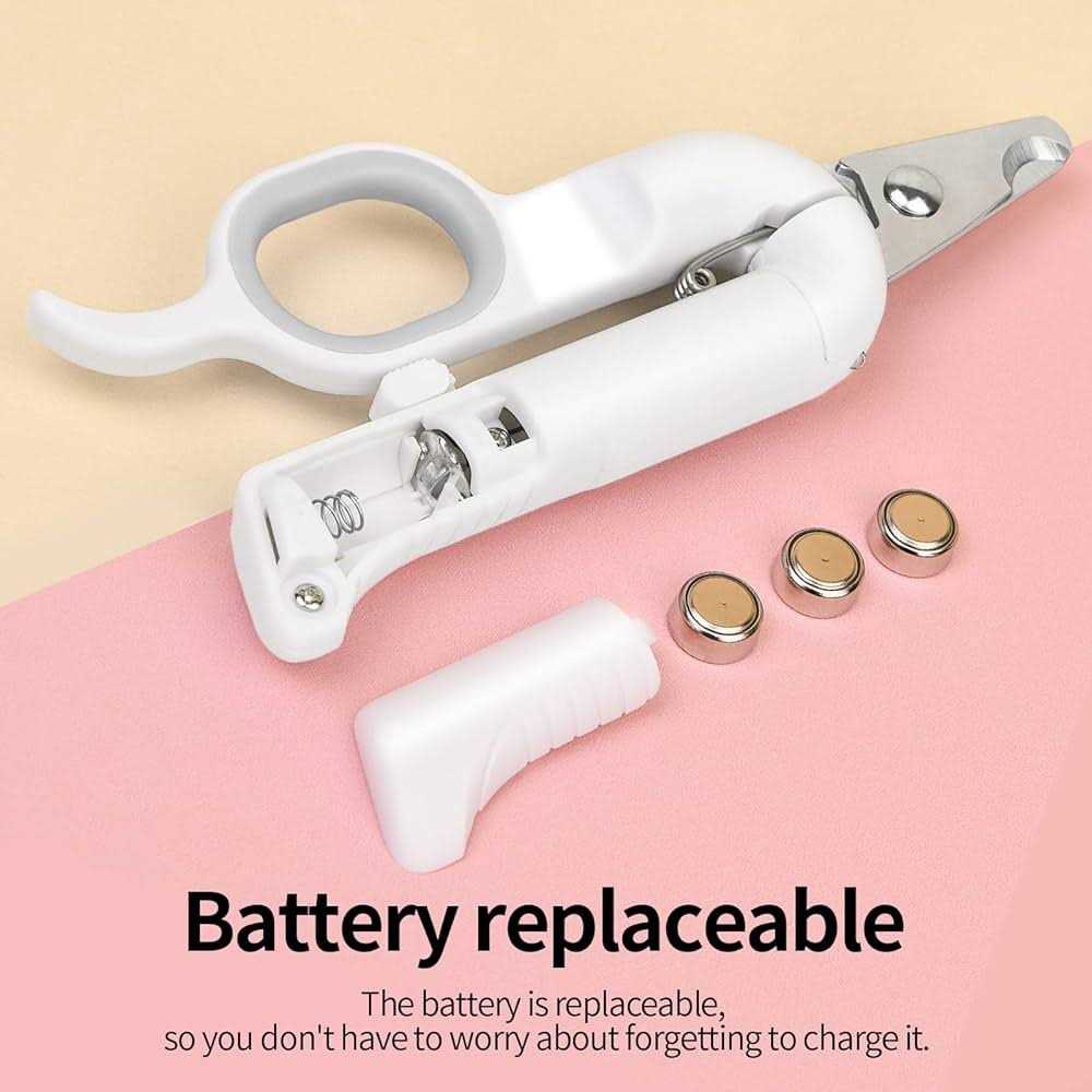 Pet Nail Clipper with LED Light P210