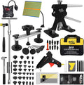 Paintless Dent Repair Kit with Bridge Dent Puller and Black Dent Lifter X529