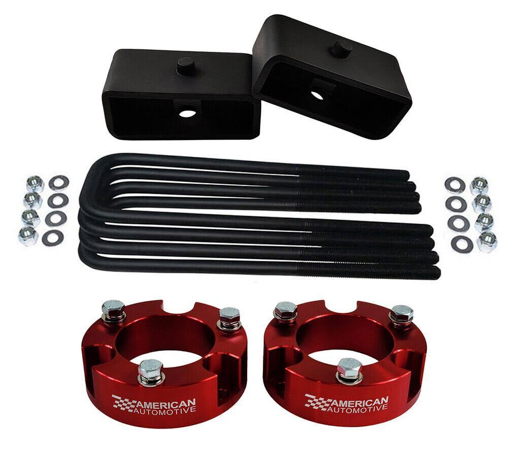 2.5x22 Front + 2.5x22 Rear Blue Leveling Lift Kit U43004
