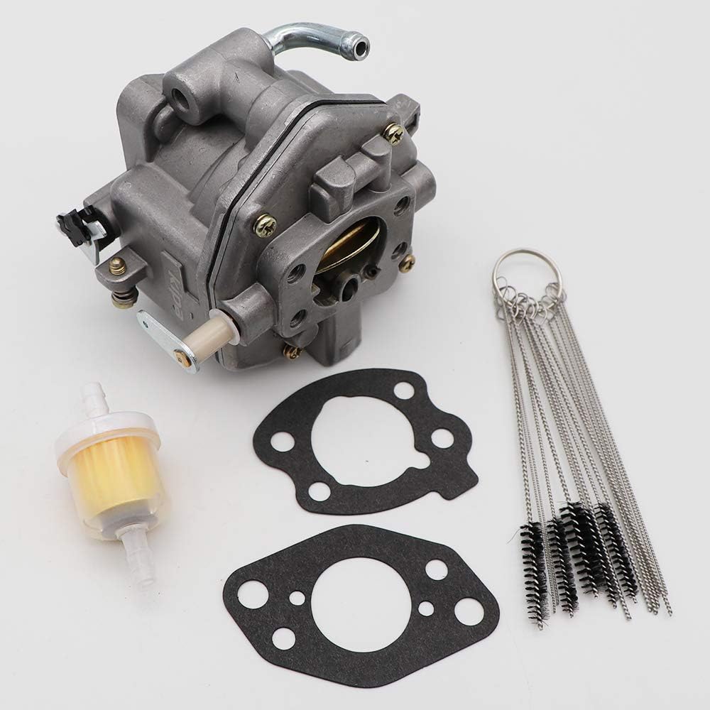 Carburetor with Carbon Dirt Jet Cleaner Tool Kit & Fuel Filter Mounting Gasket I22617