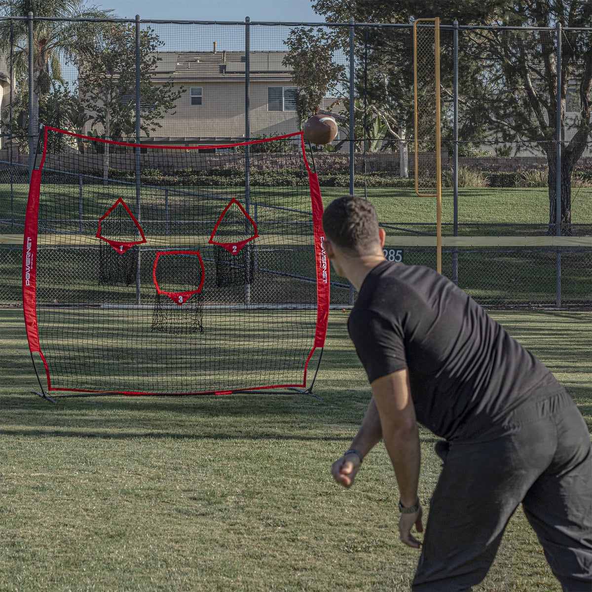 8x8 Ft Football 3 Pocket Net X93513