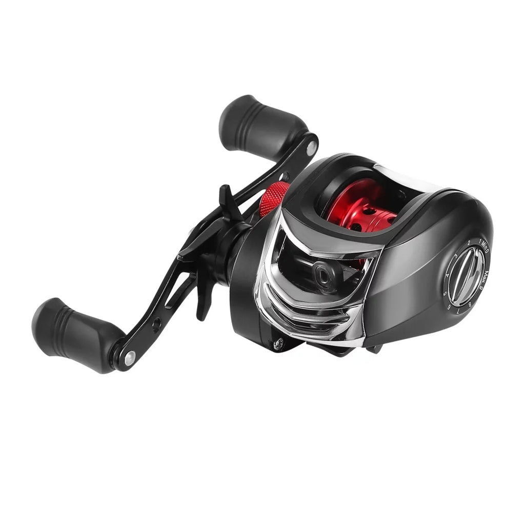 Baitcasting Fishing Reel 17.5lbs Max Drag 7.1:1 Gear Ratio J59026